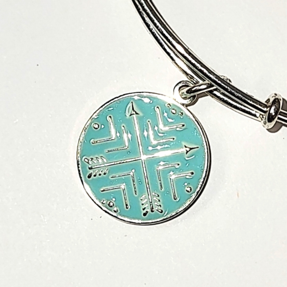 ALEX AND ANI "ARROWS OF FRIENDSHIP" BANGLE BRACELET